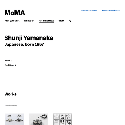 Shunji Yamanaka | MoMA