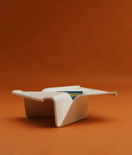 Coffee table "Kappa" by Cesare Leonardi, Franca Stagi  (1970s)