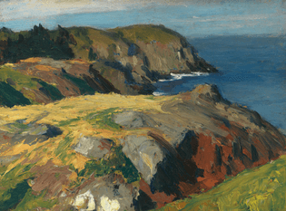  Edward Hopper, (Blackhead, Monhegan), 1916–1919