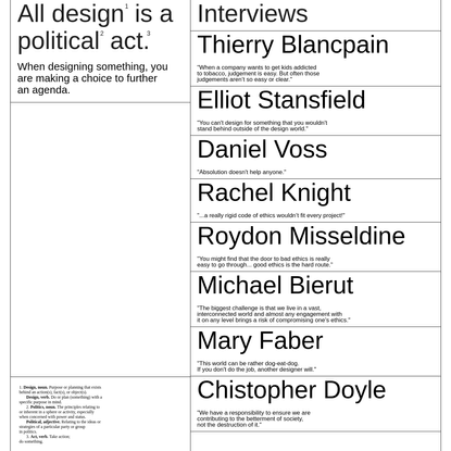 Design Ethics