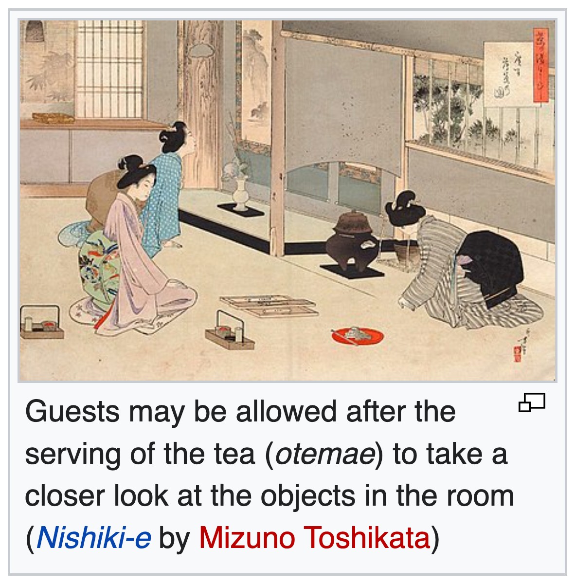  Japanese tea ceremony