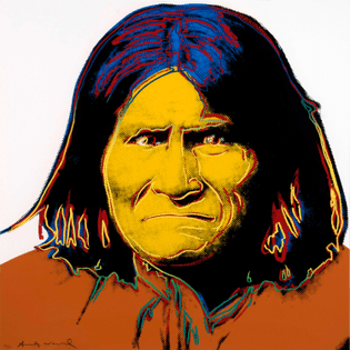 western-art-andy-warhol-geronimo-from-cowboys-and-indians-1986-screenprint-courtesy-of-jack-and-valerie-guenther7-the-andy-w...
