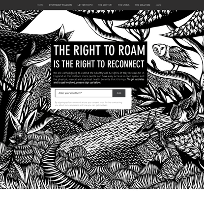 HOME | Right to Roam