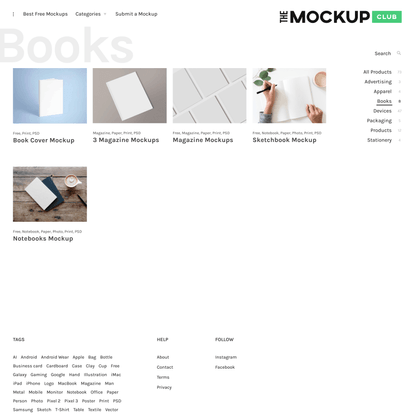 Books – The Mockup Club