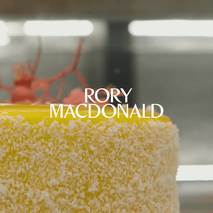 Chef Rory Macdonald — Dessert Bar