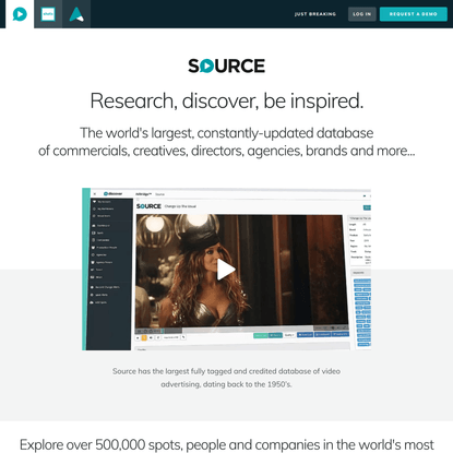 Source  | Research, discover and be discovered
