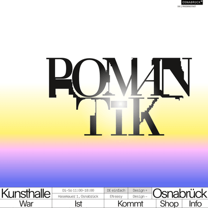 Kunsthalle Osnabrück: Home