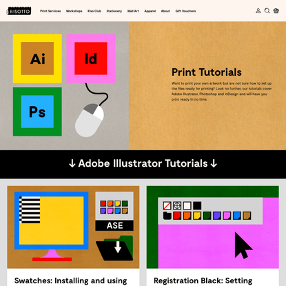 Risograph printing tutorials | RISOTTO Studio