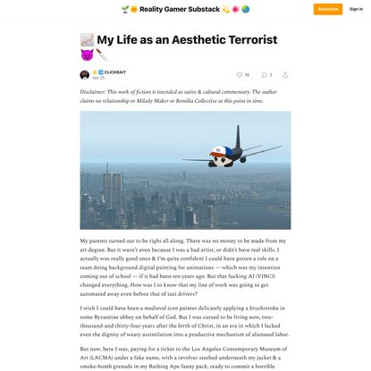 📈 My Life as an Aesthetic Terrorist 😈🔪