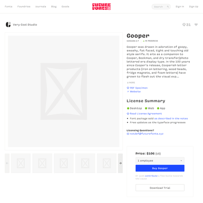 Gooper by Very Cool Studio - Future Fonts