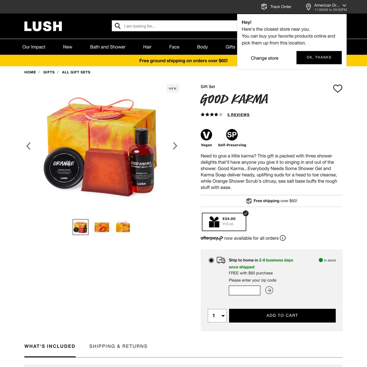 Good Karma All Gift Sets Lush Cosmetics — Are.na
