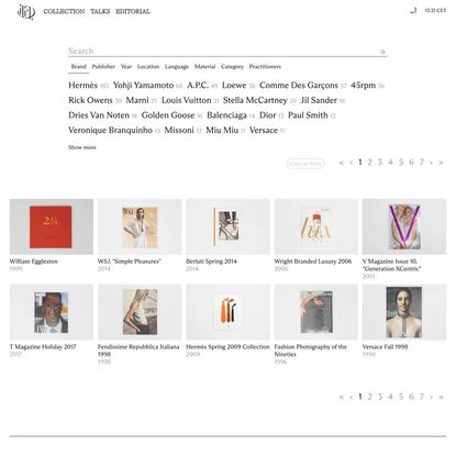 International Library of Fashion Research