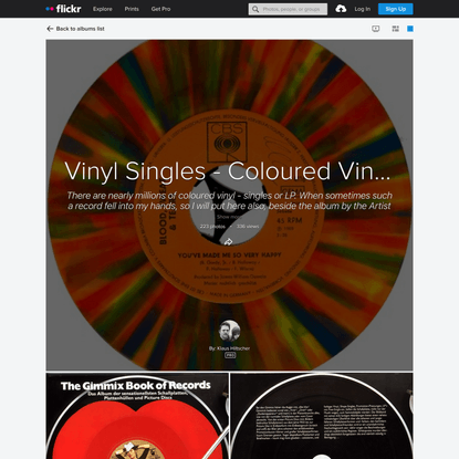Vinyl Singles - Coloured Vinyl - Through The Years