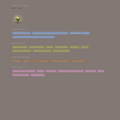 Katherine Frazer’s Website