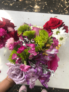donated flowers