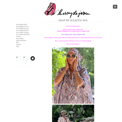 SHOP MY ECLECTIC MIX