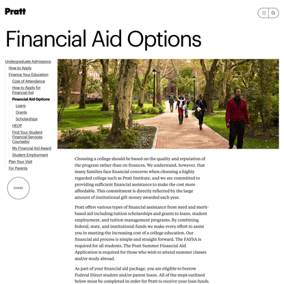 Financial Aid Options