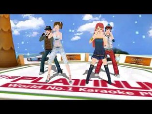 The Platinum Karaoke 3D Dance #1