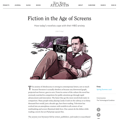Fiction in the Age of Screens