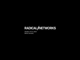 On Weaponised Design - Radical Networks