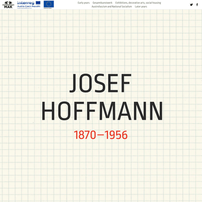 JOSEF HOFFMANN 1870–1956