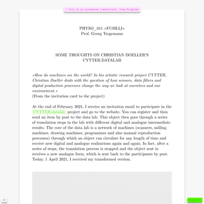 CYTTER.datalab