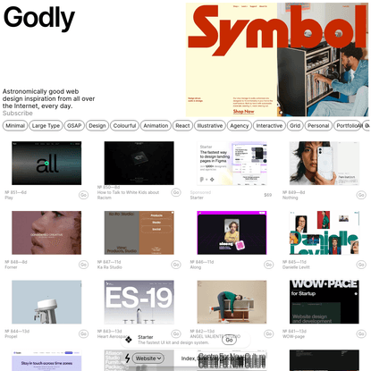 Godly - The Best Web Design Inspiration
