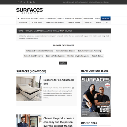 Surfaces (non-wood)
