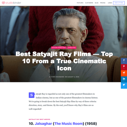 Best Satyajit Ray Films — Top 10 From a True Cinematic Icon