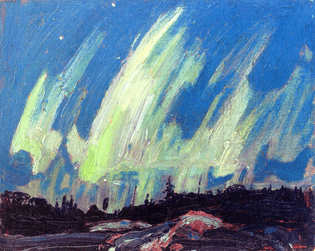 Northern Lights Tom Thomson 1915 