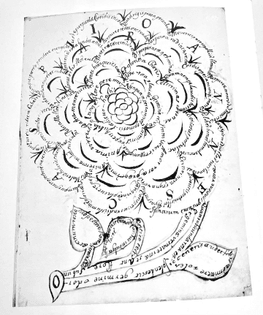 Hungarian baroque rose poem from Lepsenyi István’s “Poesis Ludens seu artificia poetica, quaedam ex variis Authoribus collecta” (1700) 🌹 in Berjouhi Bowler’s “The word as image” (London: Studio Vista, 1970)