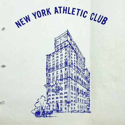 firstport on Instagram: “New York Athletic Club Menu circa 1965 from the #firstport vintage collections ✨🚩”