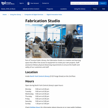 Fabrication Studio