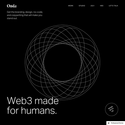 Onda Studio • Digital design that breaks the boredom