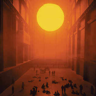 Sun by: Olafur Eliasson