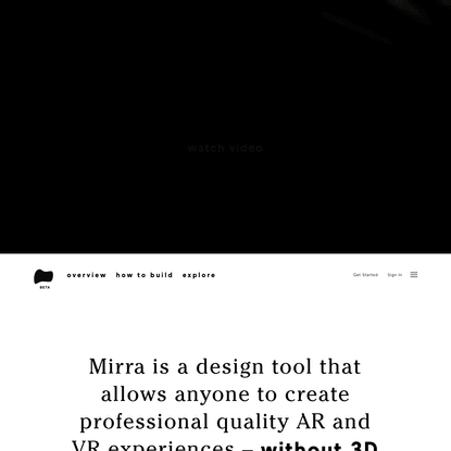 Mirra - build, share, and explore immersive experiences