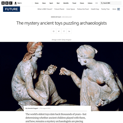 The mystery ancient toys puzzling archaeologists - BBC Future