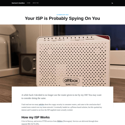 Your ISP is Probably Spying On You