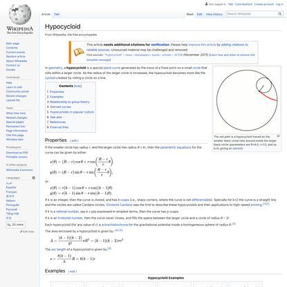 Hypocycloid - Wikipedia
