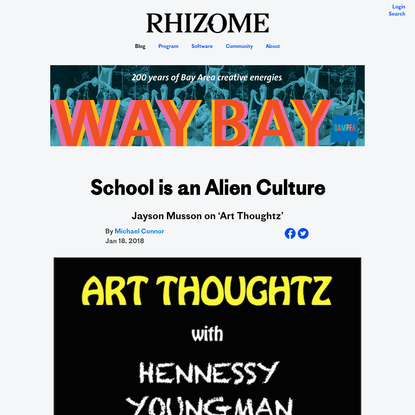 School is an Alien Culture
