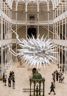 An Enormous ‘E.coli’ Floats Through the National Museum of Scotland at 5 Million Times Its Actual Size