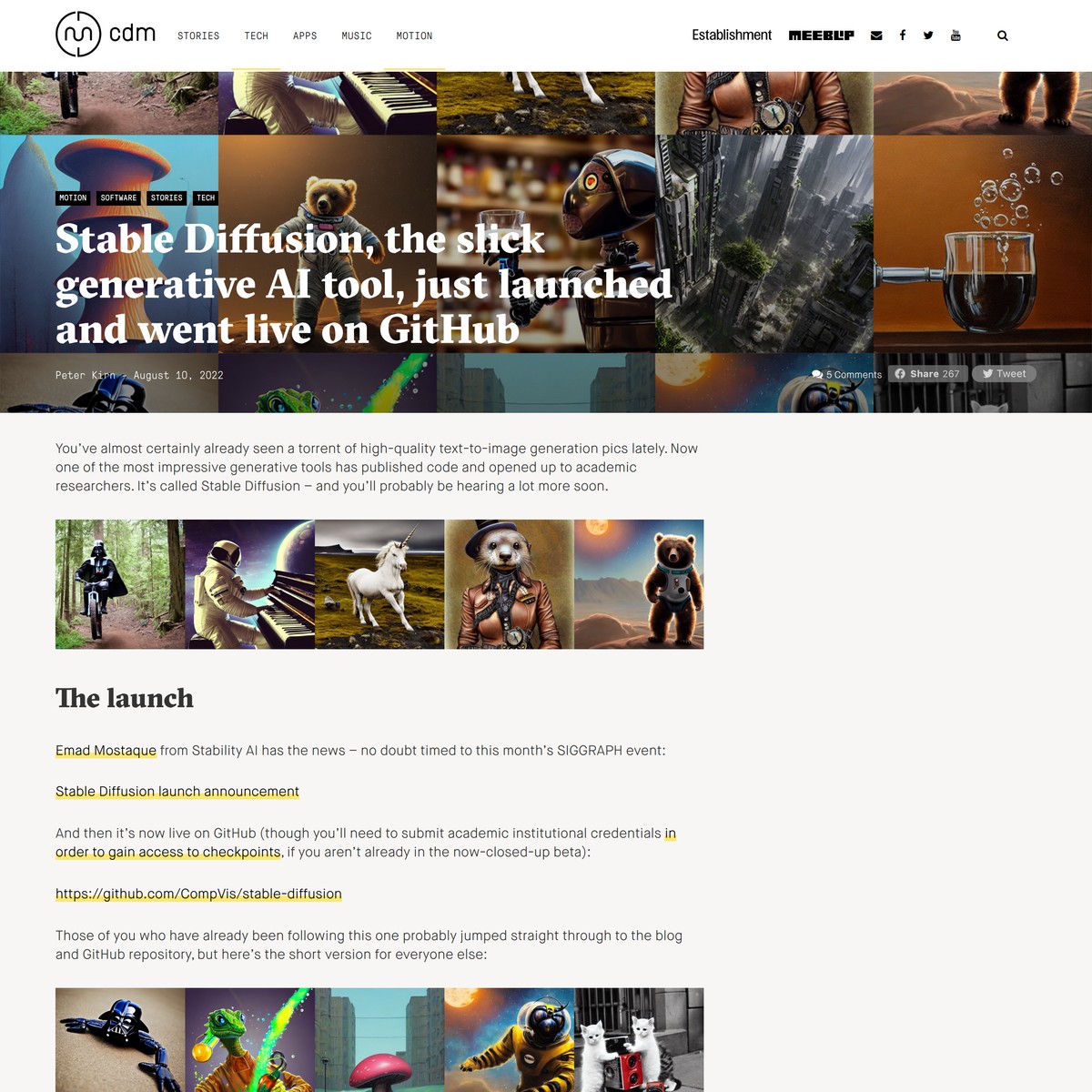 Stable Diffusion Github