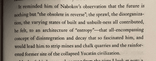 Architecture of entropy 