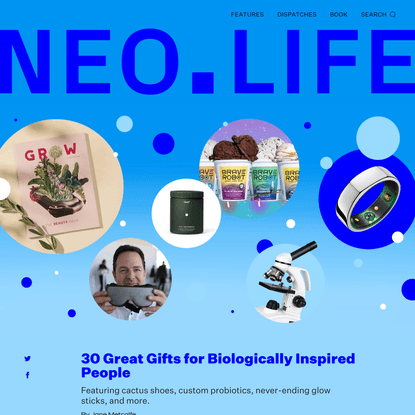 30 Great Gifts for Biologically Inspired People - NEO.LIFE