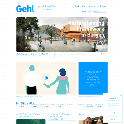 Gehl - Making Cities for People