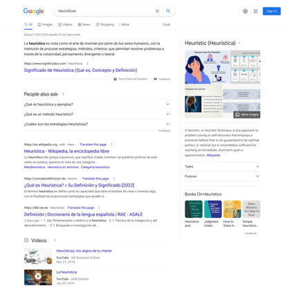 heurísticas - Google Search