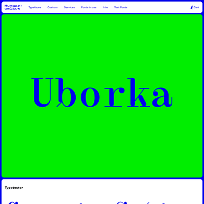 Uborka - Hungarumlaut