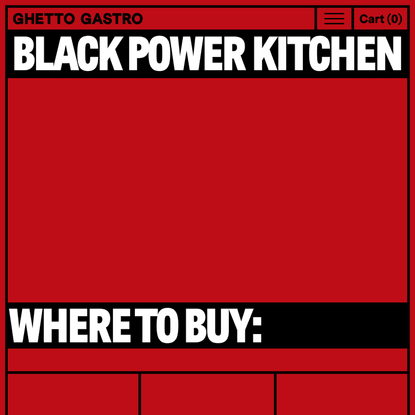 Black Power Kitchen