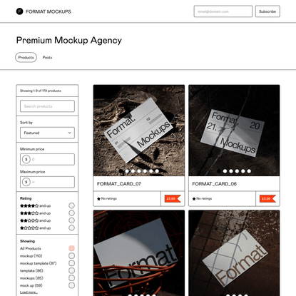 FORMAT MOCKUPS