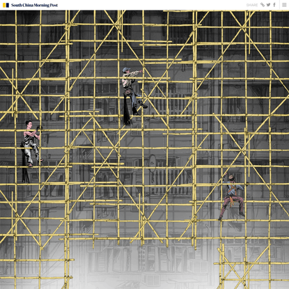 Why Hong Kong uses bamboo scaffolding: visual explainer